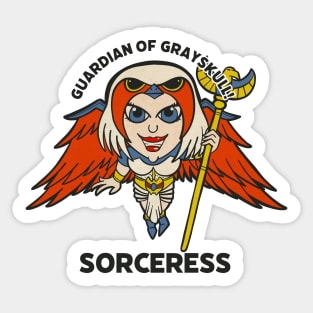 Adorable Sorceress He Man Toy 1980 Sticker